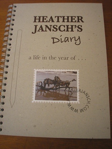 Heather Jansch's Diary and sketchbook.